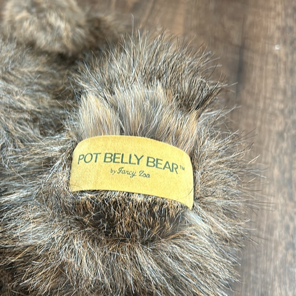 A & A Company Fancy Zoo Pot Belly‎ Bear Plush from 1994 12 inch - Picture 2 of 8